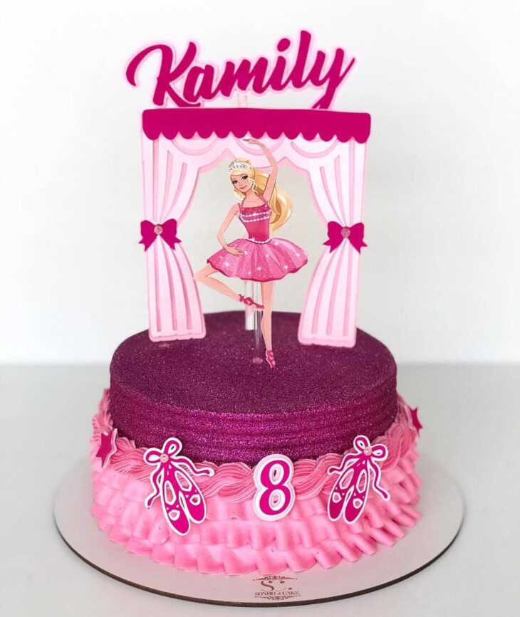 80 modelos de bolo da Barbie para todos os estilos + tutoriais  Bolo barbie,  Bolo de aniversário da barbie, Festa de aniversário da barbie