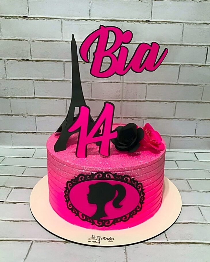 80 modelos de bolo da Barbie para todos os estilos + tutoriais  Bolo barbie,  Bolo de aniversário da barbie, Festa de aniversário da barbie