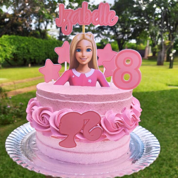 80 modelos de bolo da Barbie para todos os estilos + tutoriais em