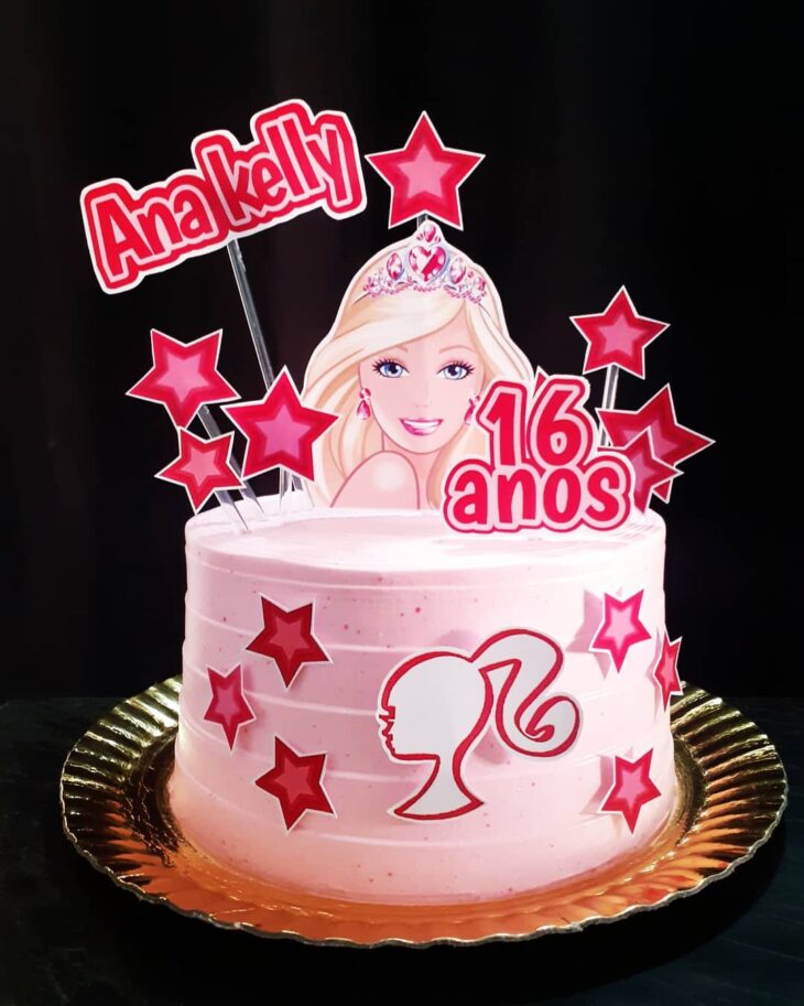 80 modelos de bolo da Barbie para todos os estilos + tutoriais  Bolo barbie,  Bolo de aniversário da barbie, Festa de aniversário da barbie