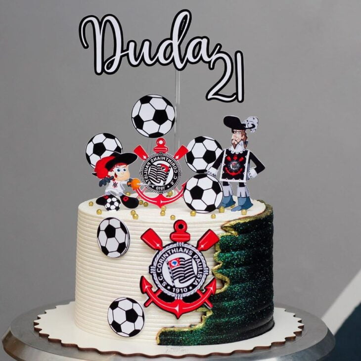 10 Receitas de Bolo do Corinthians de Aniversário Feminino e