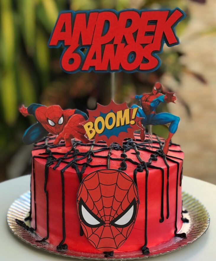 Bolo Decorado - Homem Aranha, soartesolange.com .. Contato:…