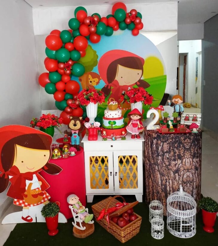 Decoração Festa Chapeuzinho Vermelho