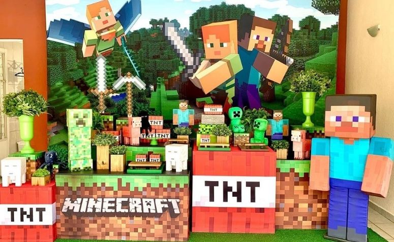 430 ideias de Minecraft  minecraft, aniversário minecraft, minecraft festa