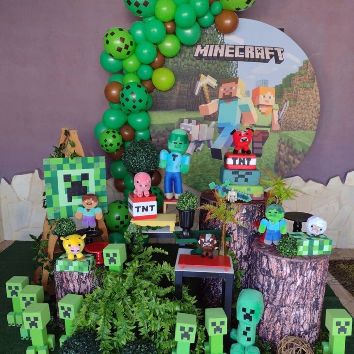 Image result for minecraft festa de aniversário