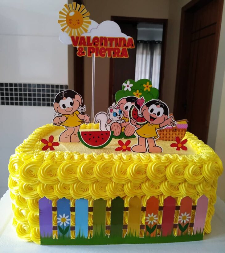 Bolo da Turma da Mônica: 90 inspirações para decorar a sua festa  Bolo  turma da monica, Bolos de desenho animado, Bolo festa infantil