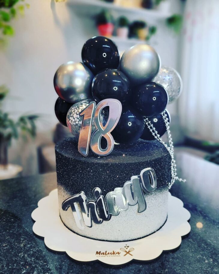 Festa de 18 anos: +70 Ideias e Temas para Organizar seu Aniversário   Decoração do bolo de aniversário, Bolo lindo de aniversário, Fotos de bolos