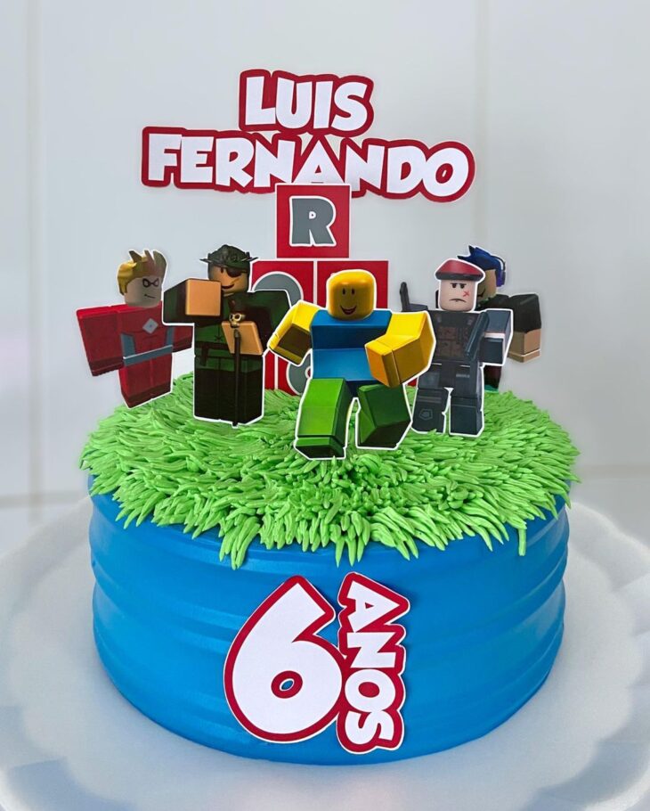 Bolo Roblox: as ideias mais divertidas - Bolo Guaraná