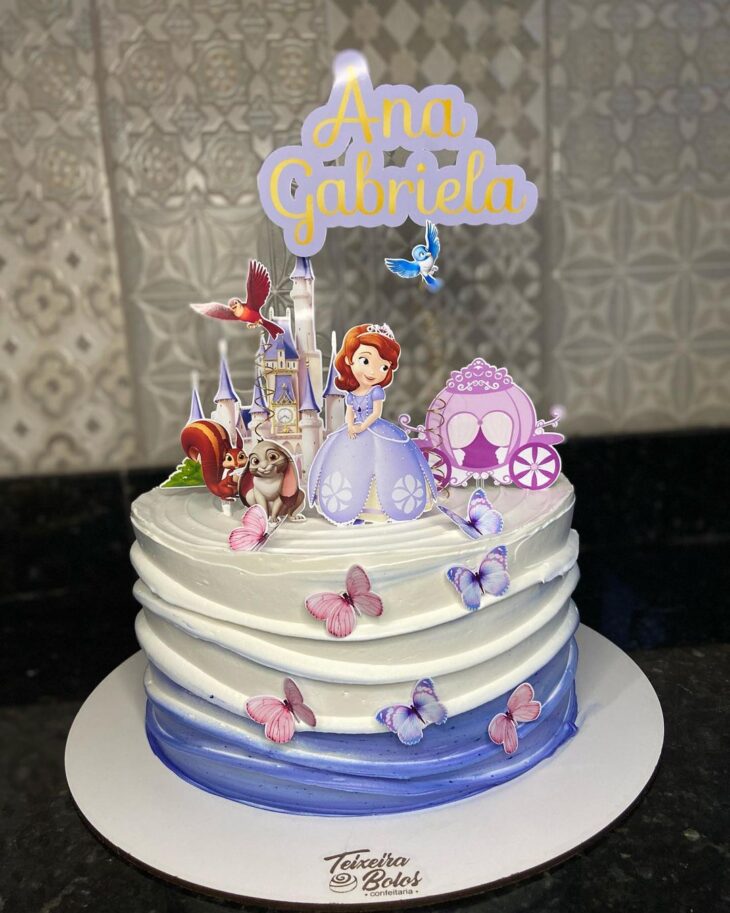 Bolo Decorado – Princesinha Sofia / Princess Sofia