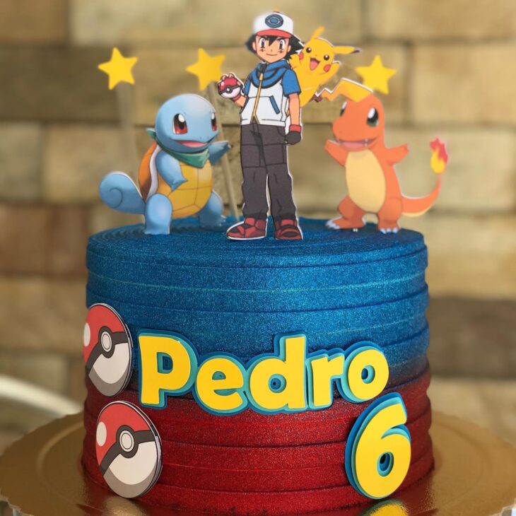 76+ Ideias de Bolo Decorado Pokemon