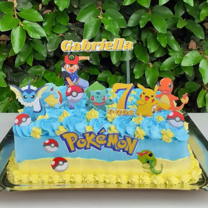 76+ Ideias de Bolo Decorado Pokemon