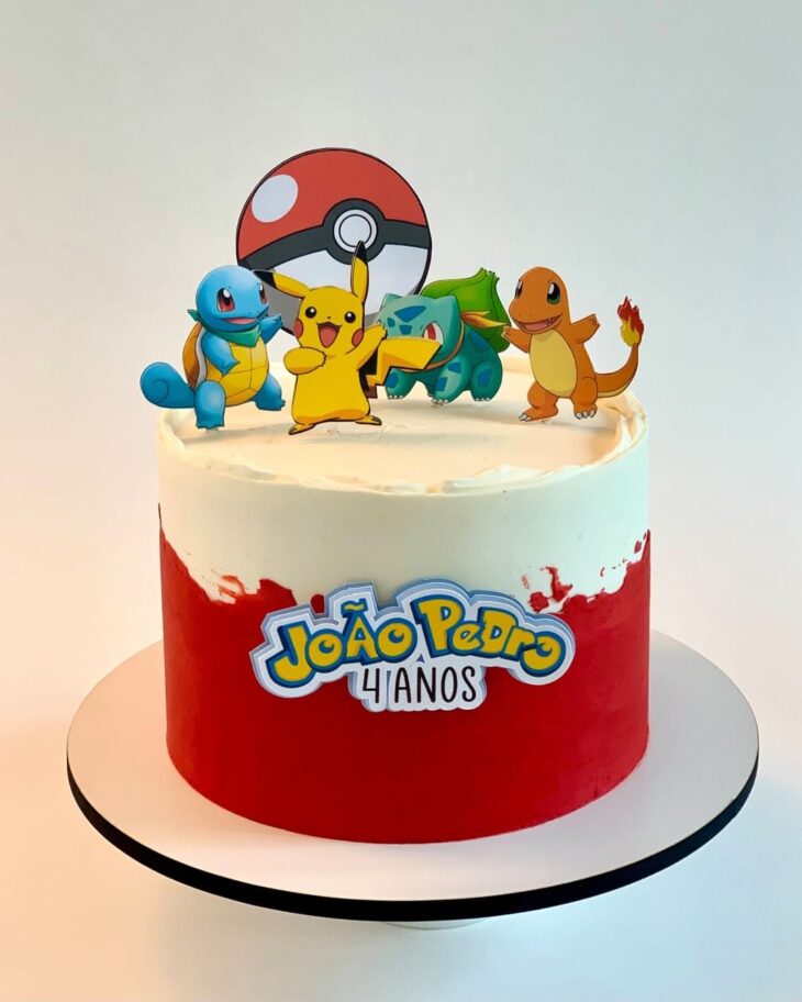 100 ideias de Bolo Pokémon  bolos pokemon, pokemon, aniversário pokemon