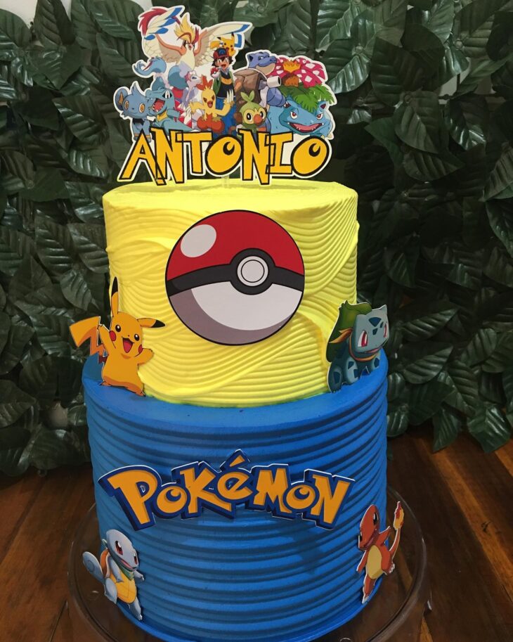 76+ Ideias de Bolo Decorado Pokemon