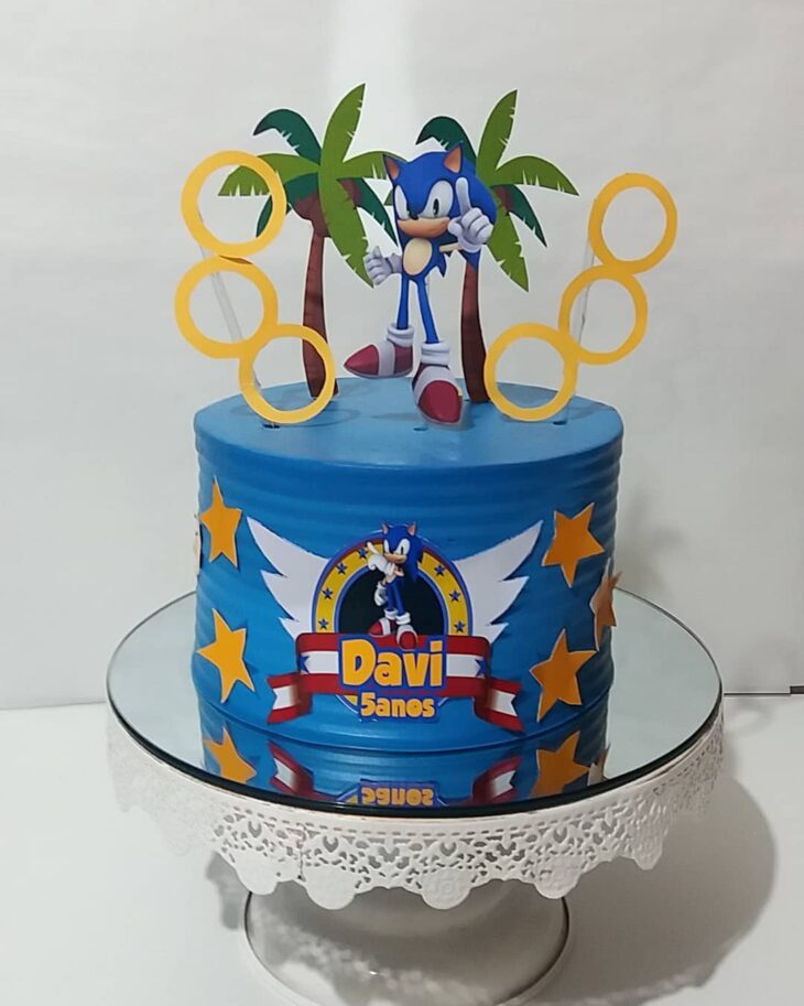 Bolos Decorados: Bolo Decorado do Sonic