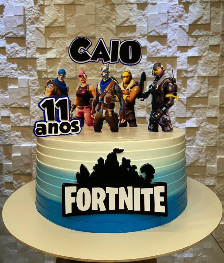 Bolo Fortnite: 70 modelos e ideias inspiradas no jogo!