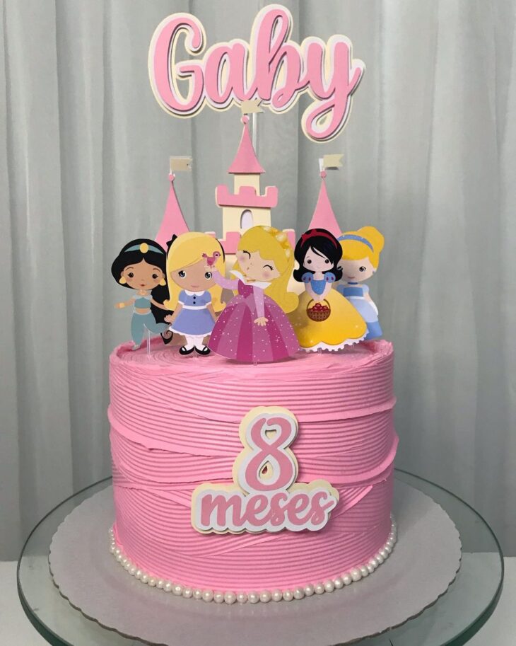 Bolo as Princesas da Disney🌷💖  Bolinhos de aniversário, Bolo de  aniversário da princesa, Bolo festa infantil