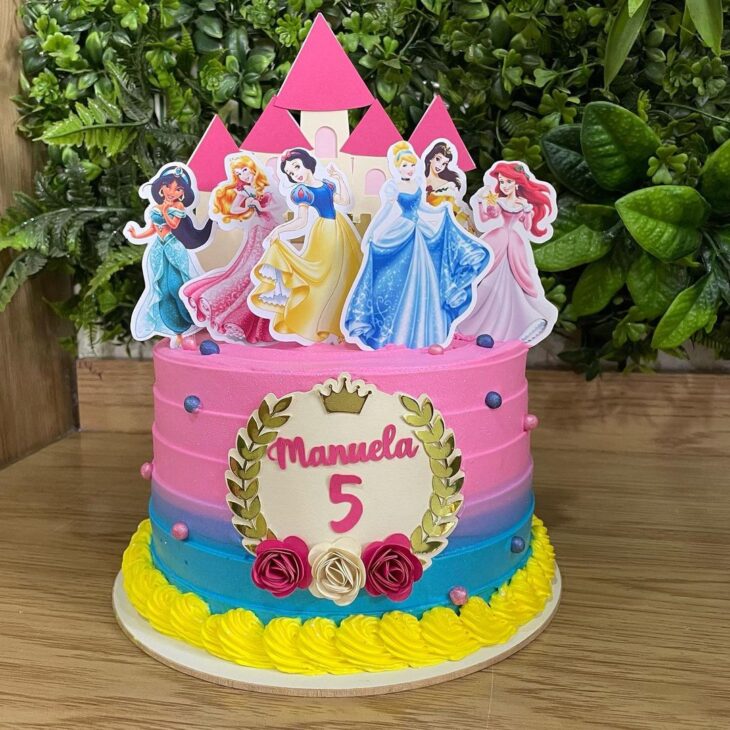 12 ideias de bolo das princesas da Disney * A Mãe da Festa