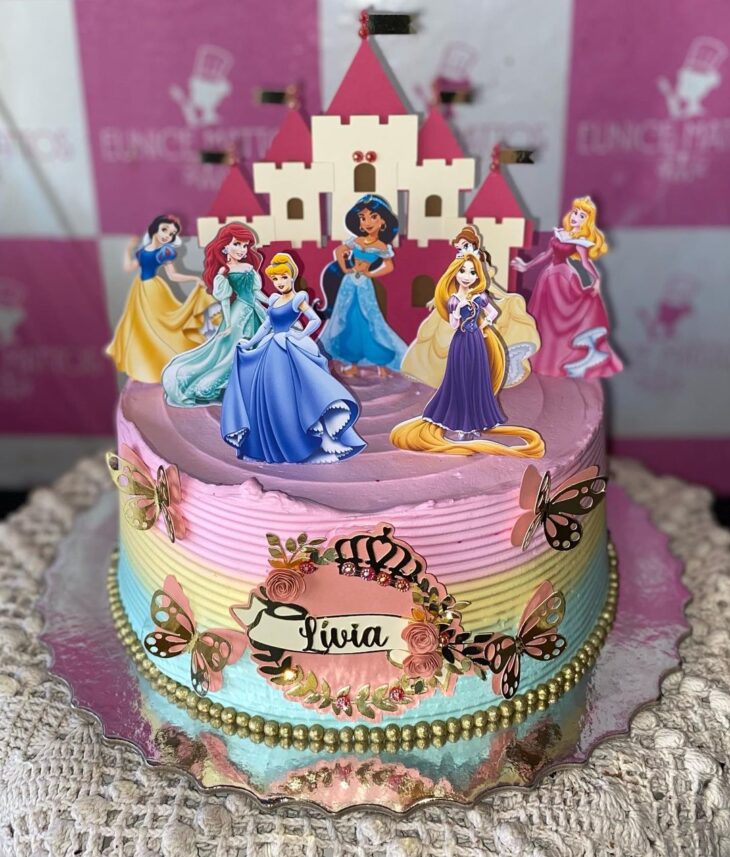 12 ideias de bolo das princesas da Disney * A Mãe da Festa