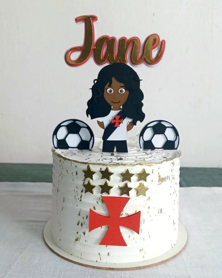 Bolo do Vasco feminino