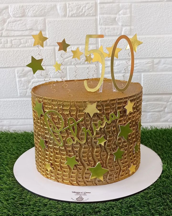 bolo de aniversário para mãe de 50 anos