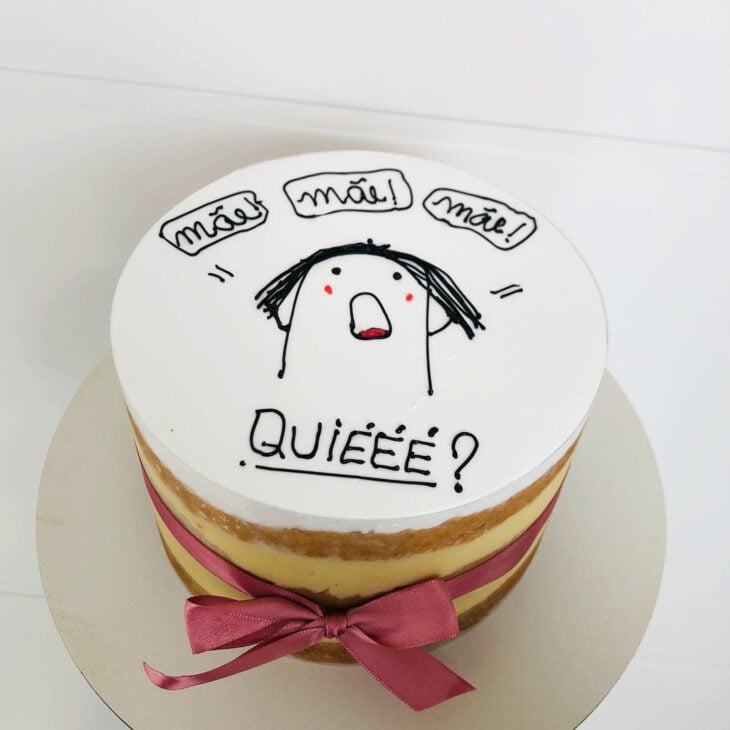 bolo de aniversário para mãe engraçado