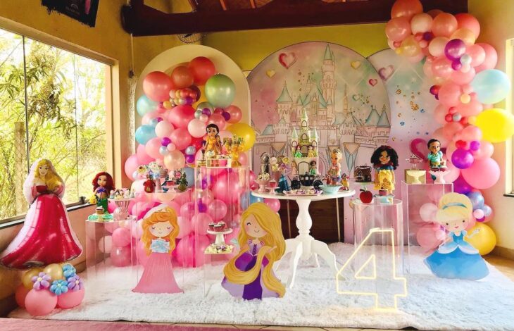 festa das princesas da Disney