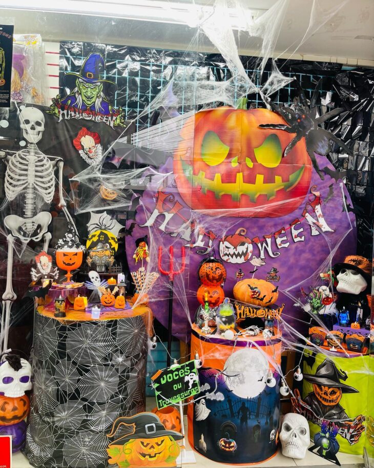 decoração de halloween