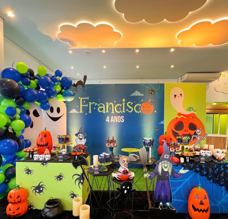 decoração de halloween