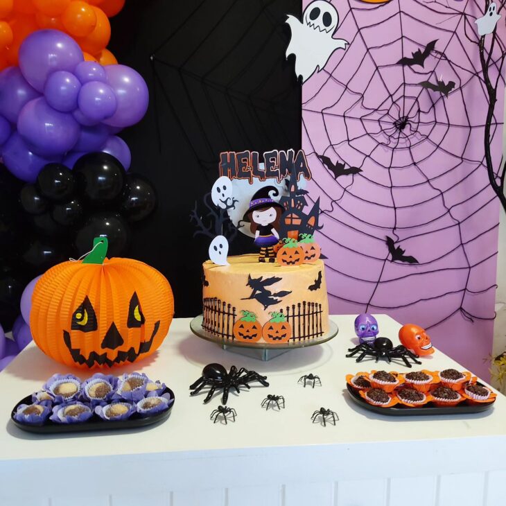 decoração de halloween