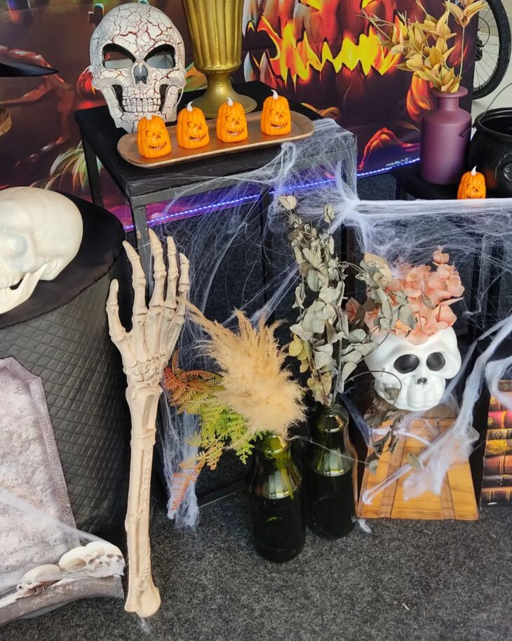 decoração de halloween