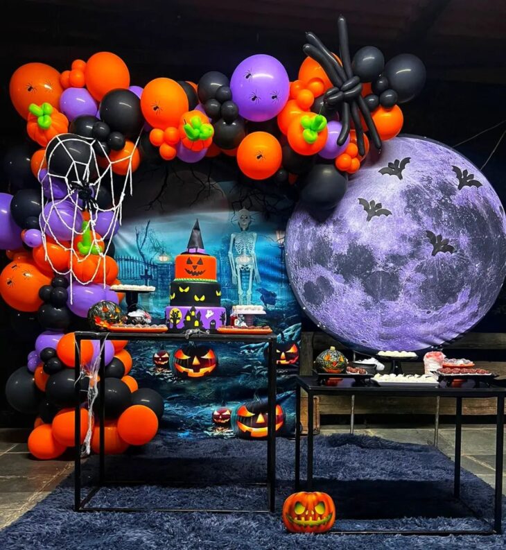 decoração de halloween