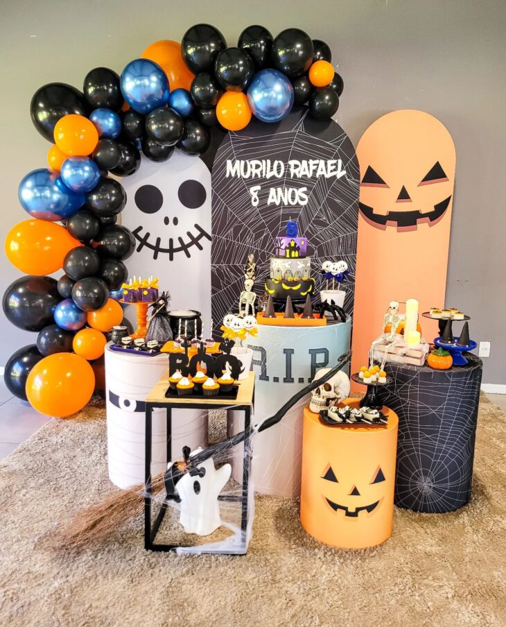 decoração de Halloween