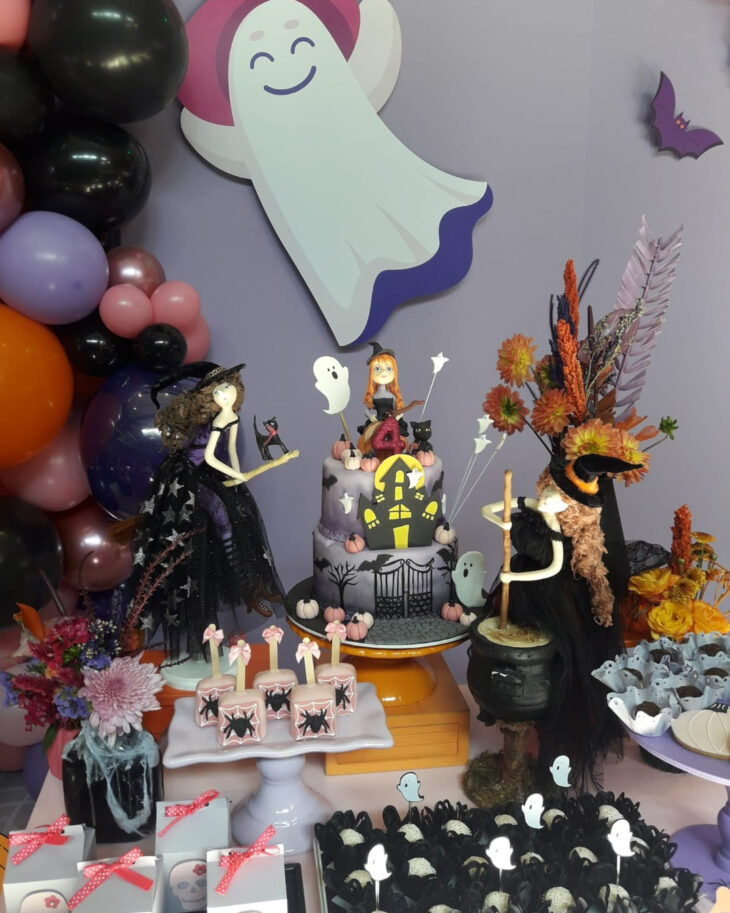 decoração de Halloween infantil