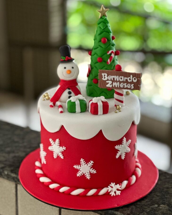 bolo de natal