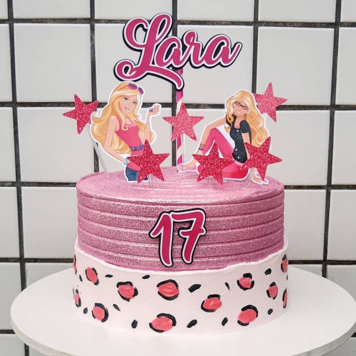 bolo Barbie bêbada