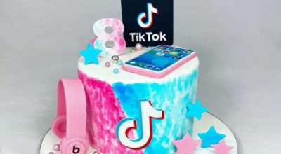 50 fotos do bolo Tik Tok que são a cara da rede social do momento
