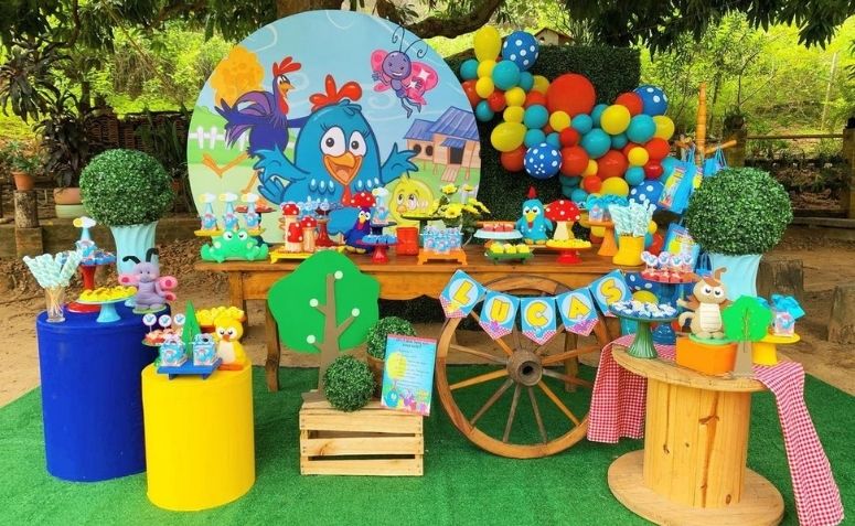 80 ideias de festa da Galinha Pintadinha que vão alegrar as crianças