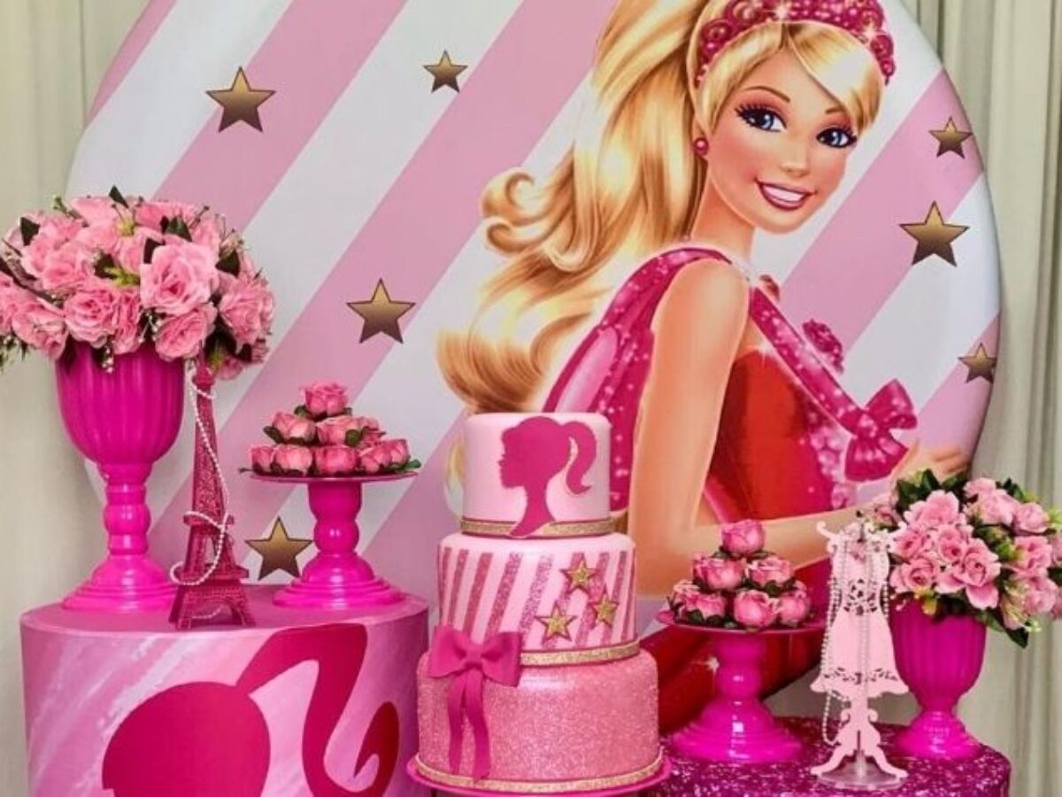 Festa da Barbie: 80 ideias de decoração e tutoriais em vídeo