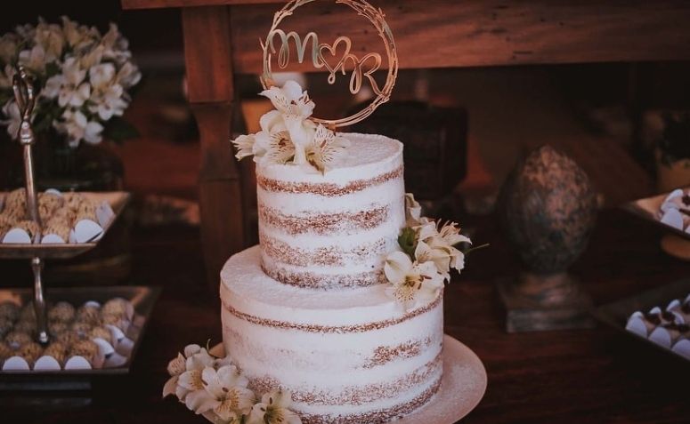 70 fotos de bolo de casamento rústico que vão te conquistar pela textura
