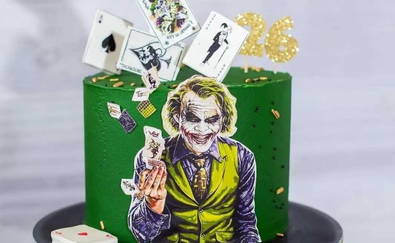 50 fotos de bolo do Coringa que vão trazer muito mistério para a sua festa