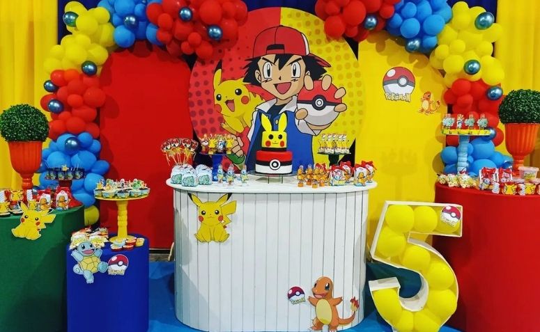 80 fotos de festa Pokémon que vão agradar fãs de todas as idades