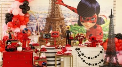 60 ideias de festa Ladybug para uma celebração très chic