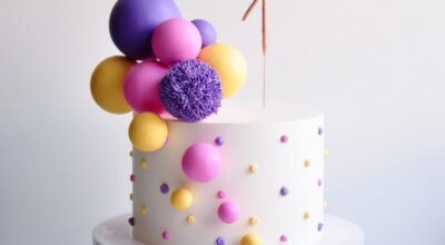 65 ideias de balloon cake para uma festa surpreendente