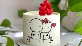 30 ideias de bolo romântico para surpreender o seu amor