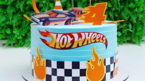 80 ideias de bolo Hot Wheels para uma festa cheia de aventura