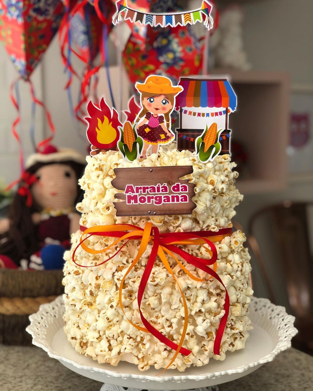 Decoração Bolo Festa Junina _ Decoração de Festa Junina: 60 Ideias Com ...
