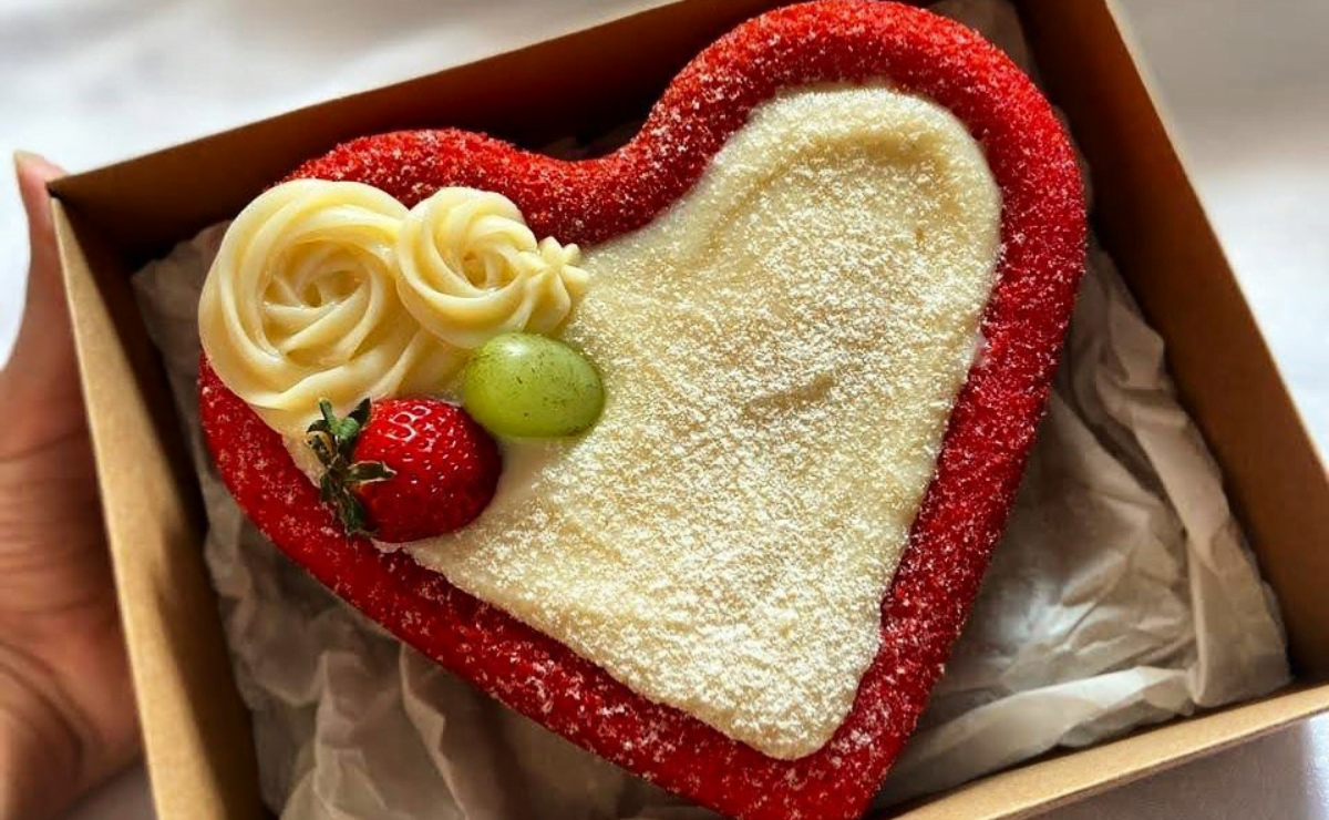 70 formas de declarar todo o seu amor com um belo bolo de coração