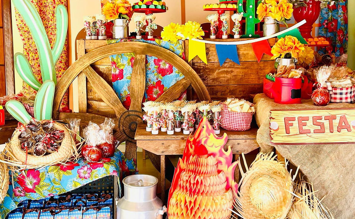 10 opções de enfeites de Festa Junina para fazer um arraiá pra lá de bão