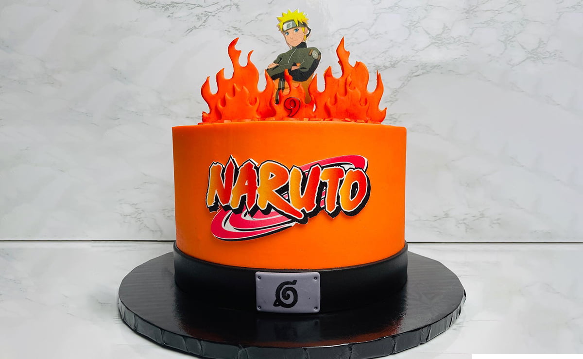Bolo do Naruto: uma doce homenagem ao mundo ninja