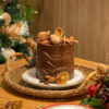 50 fotos e tutoriais de bolo de Natal que são pura magia e sabor